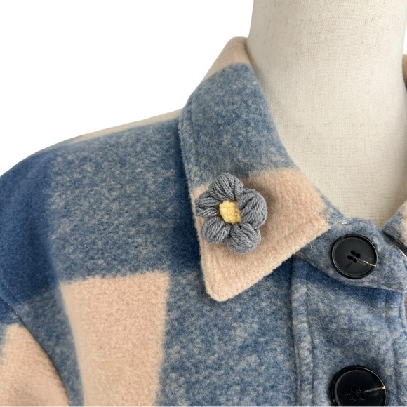 Efoni Plaid Button Up Jacket | Small - Picture 3 of 9